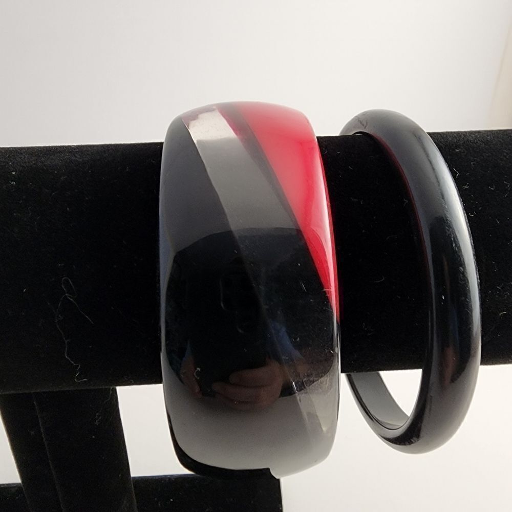 Set of 4 bangle bracelets - Picture 4 of 6